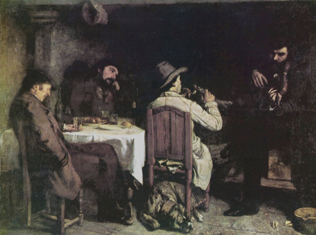 Délután Ornansban alkotó: Gustave Courbet