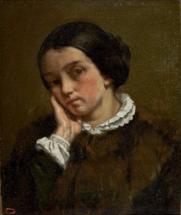 Zelie Courbet alkotó: Gustave Courbet