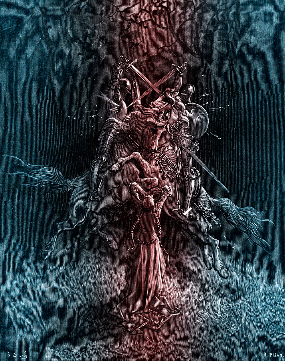 Orlando Furioso, Ludovico Ariosto alkotó: Gustave Dore