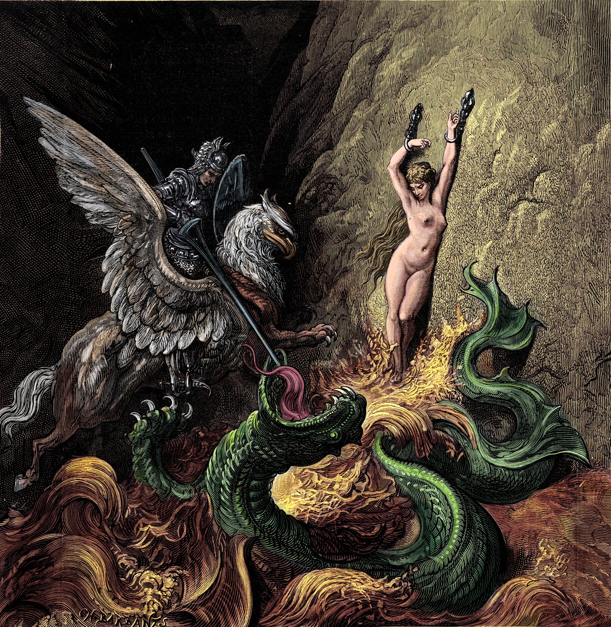 Orlando Furioso illusztrálta Gustave Doré alkotó: Gustave Dore