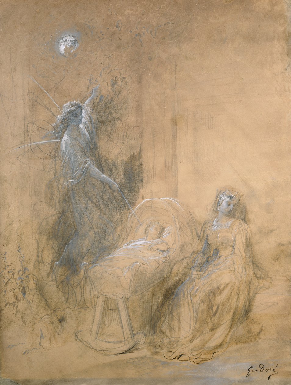 Mab királynő alkotó: Gustave Dore
