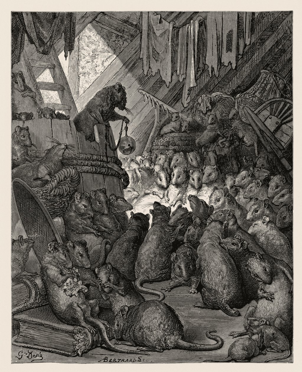 Gustave Doré metszet szkennelése alkotó: Gustave Dore
