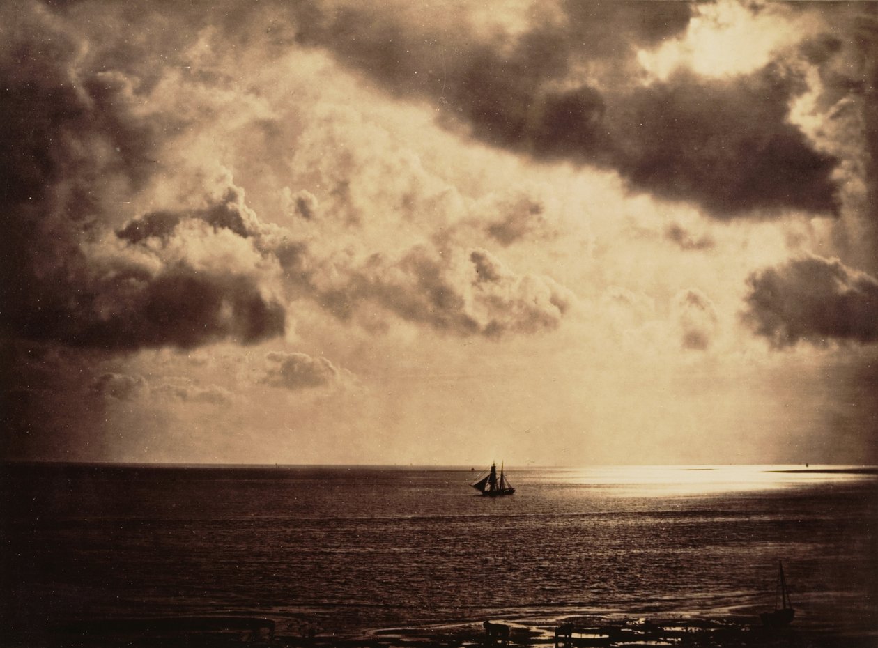 Brig a vízen alkotó: Gustave Le Gray