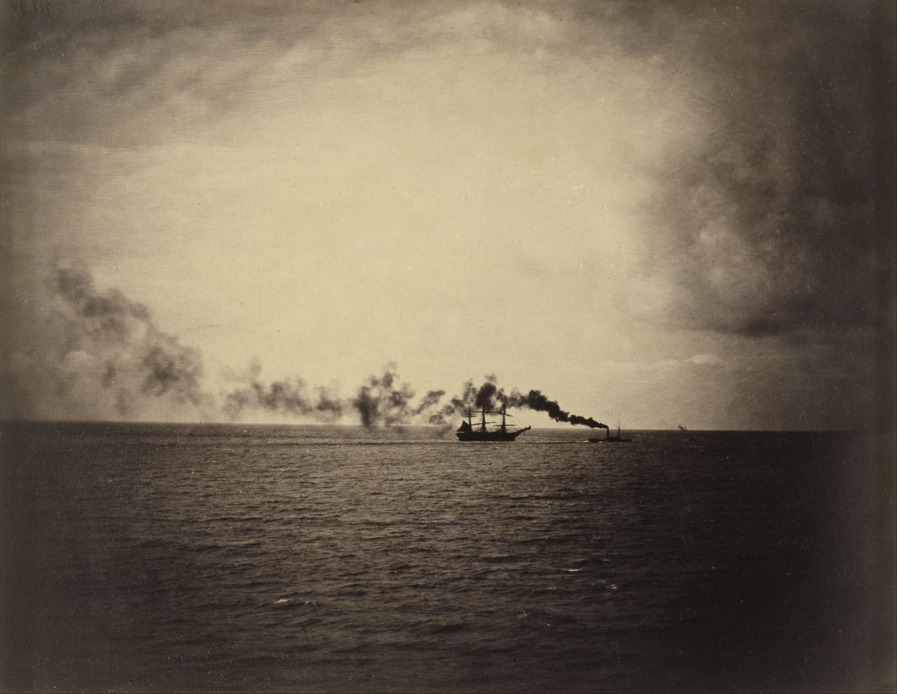 Gőzhajó alkotó: Gustave Le Gray