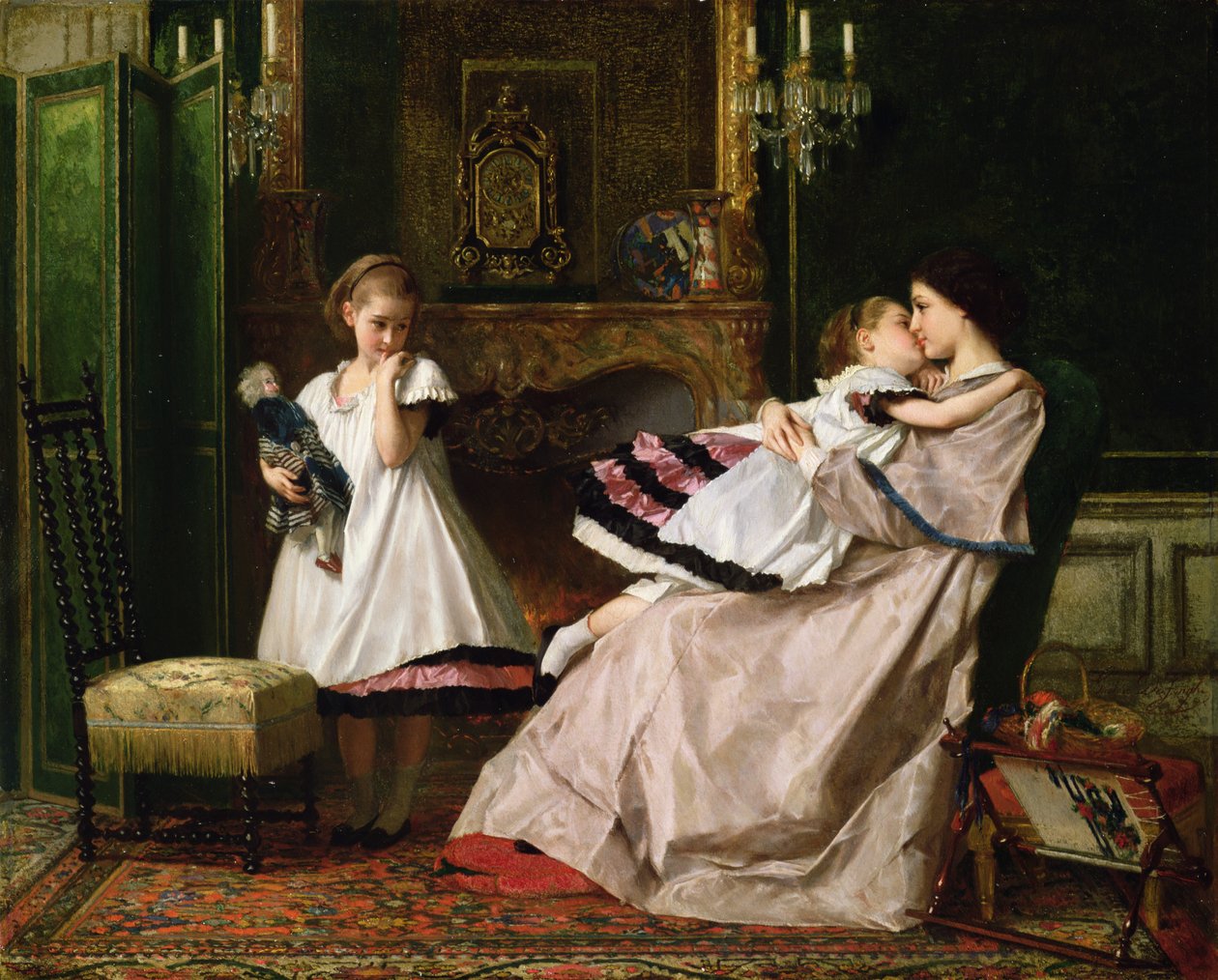 Anyai Szeretet alkotó: Gustave Léonard de Jonghe