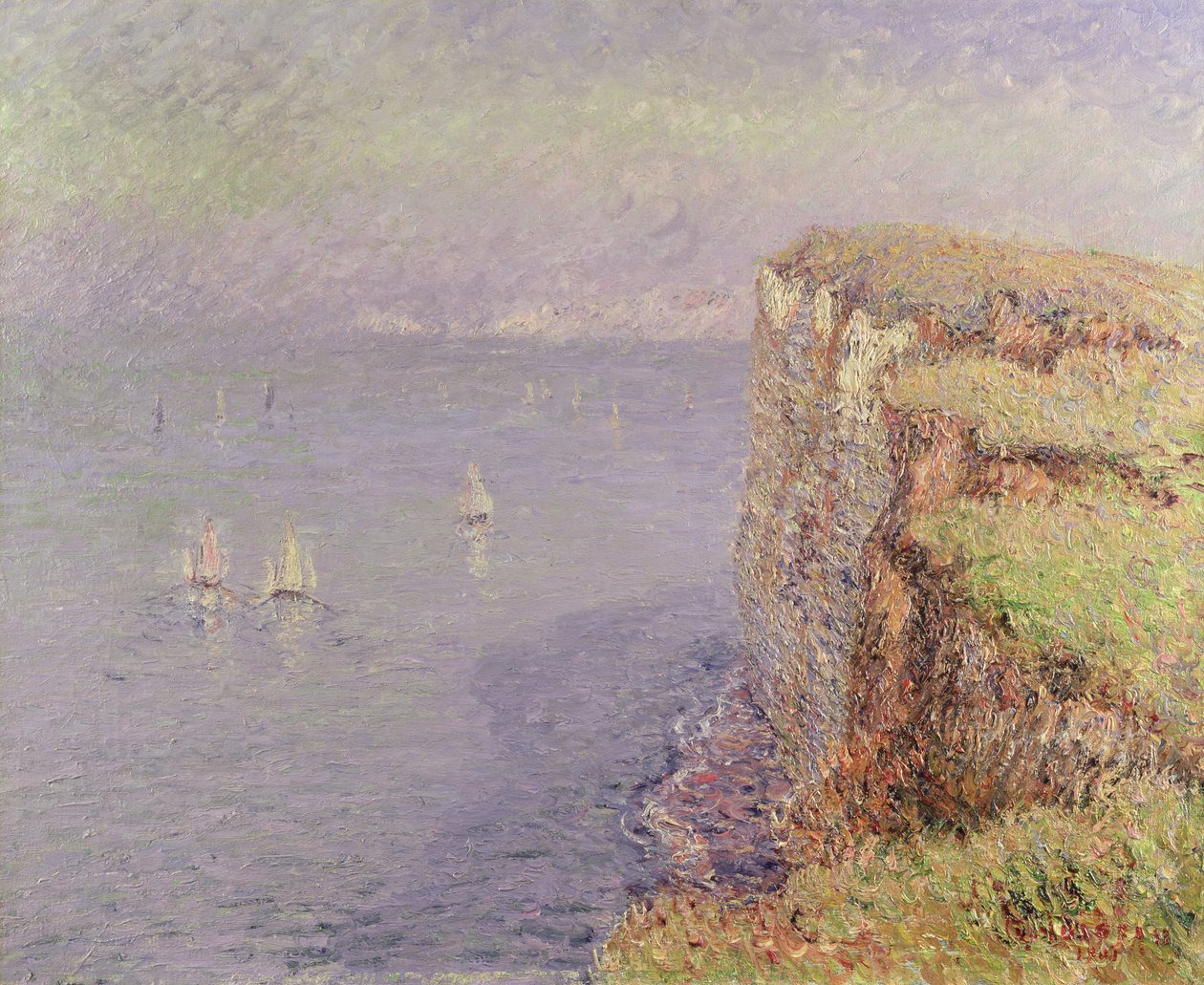 Sziklák Normandiában, 1901 alkotó: Gustave Loiseau