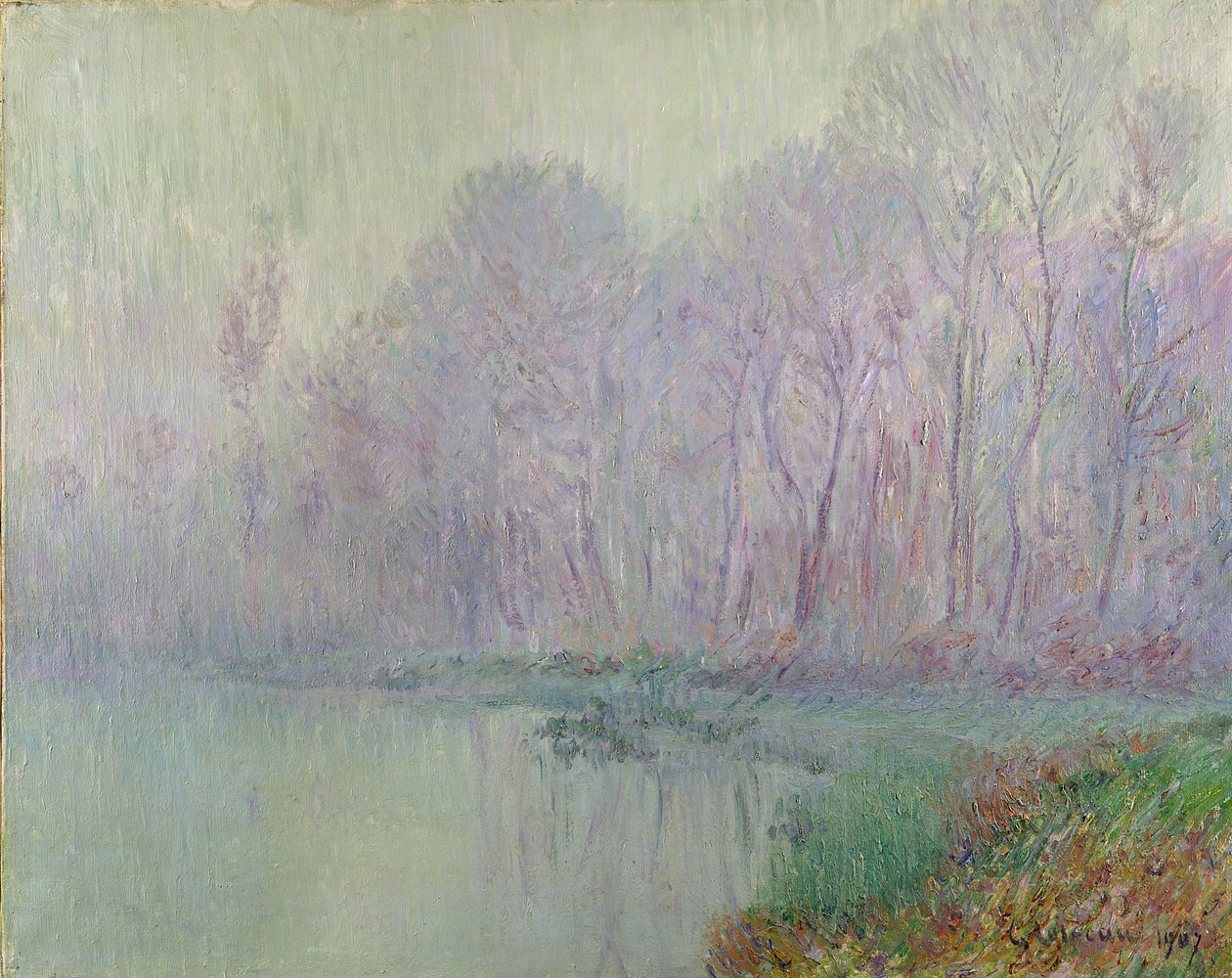 Reggeli köd, 1907 alkotó: Gustave Loiseau