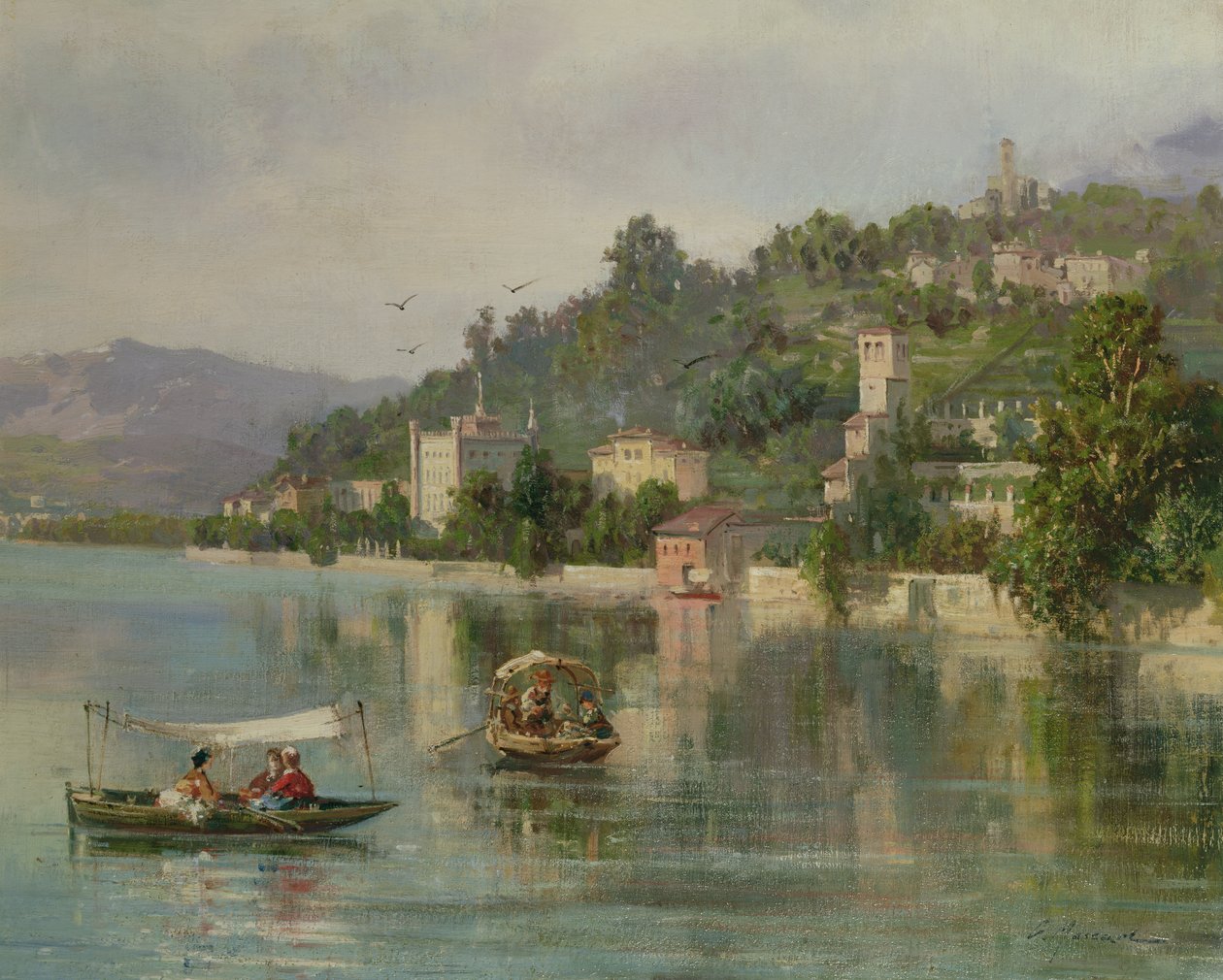 Comói-tó alkotó: Gustave Mascart
