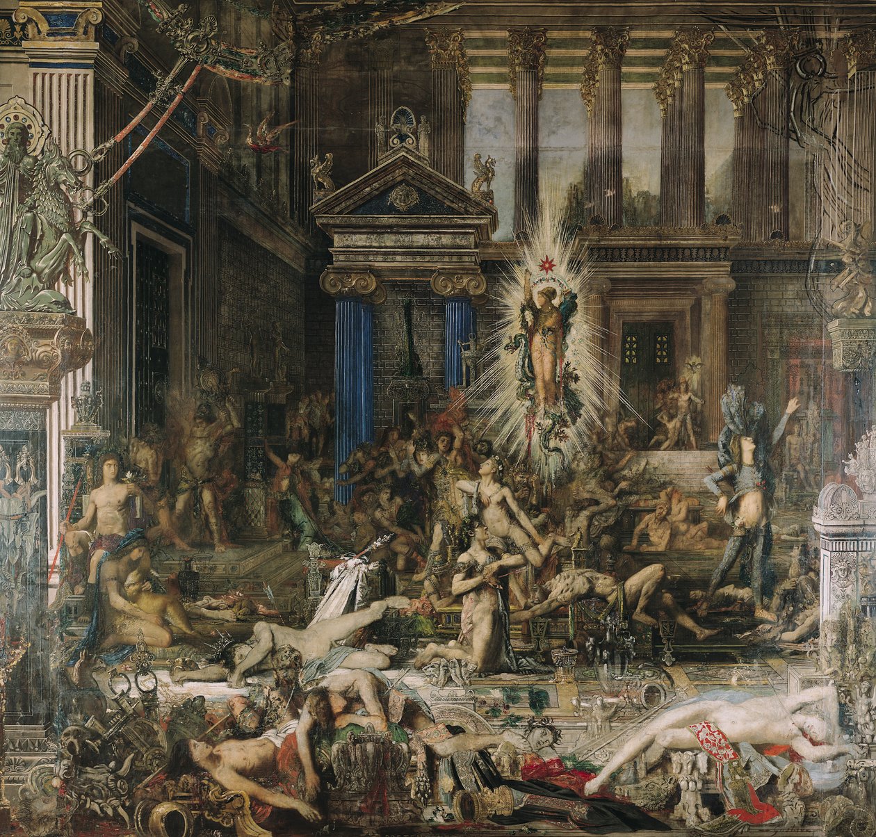The Pretendants, 1862-98 alkotó: Gustave Moreau