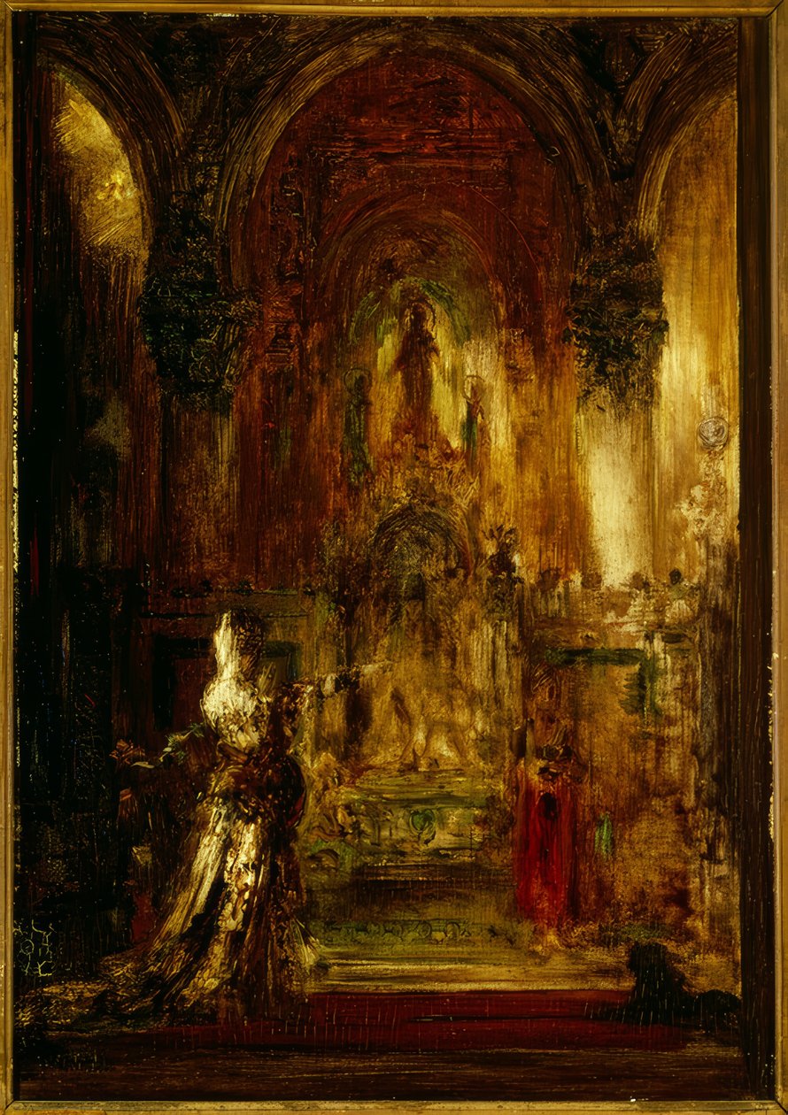 Salome Heródes előtt táncol alkotó: Gustave Moreau