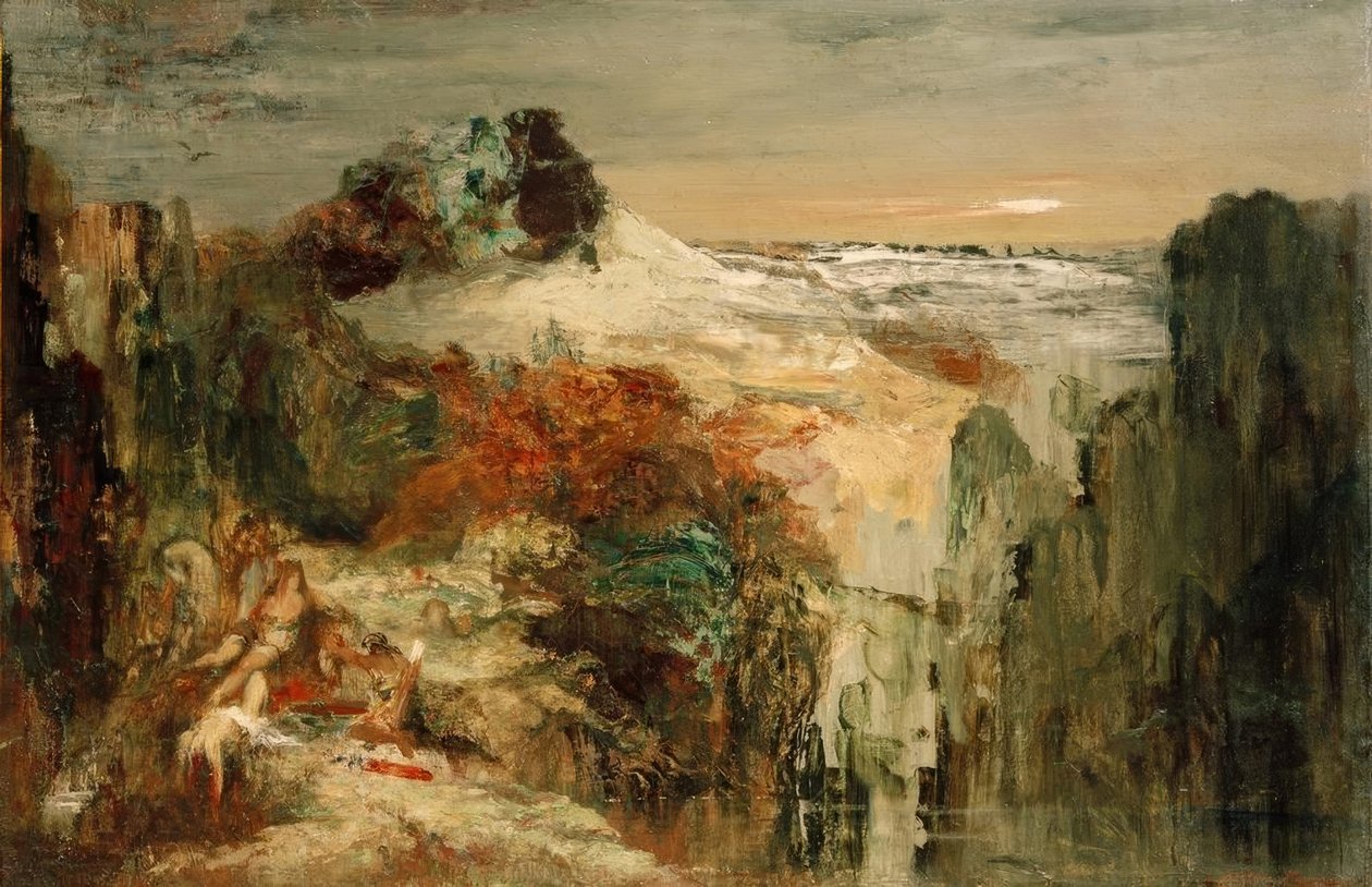 Tomyris és Cyrus alkotó: Gustave Moreau