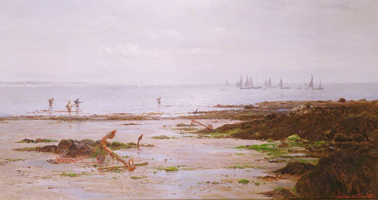 Cornish garnélarák alkotó: Gustave de Breanski