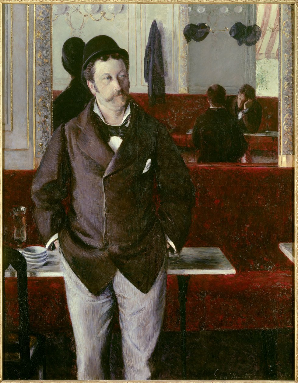 A kávézóban Gustave Caillebotte festménye (1848-1894) 1880 V. 1,53x1,14 m Rouen, musee des Beaux Arts alkotó: Gustave Caillebotte