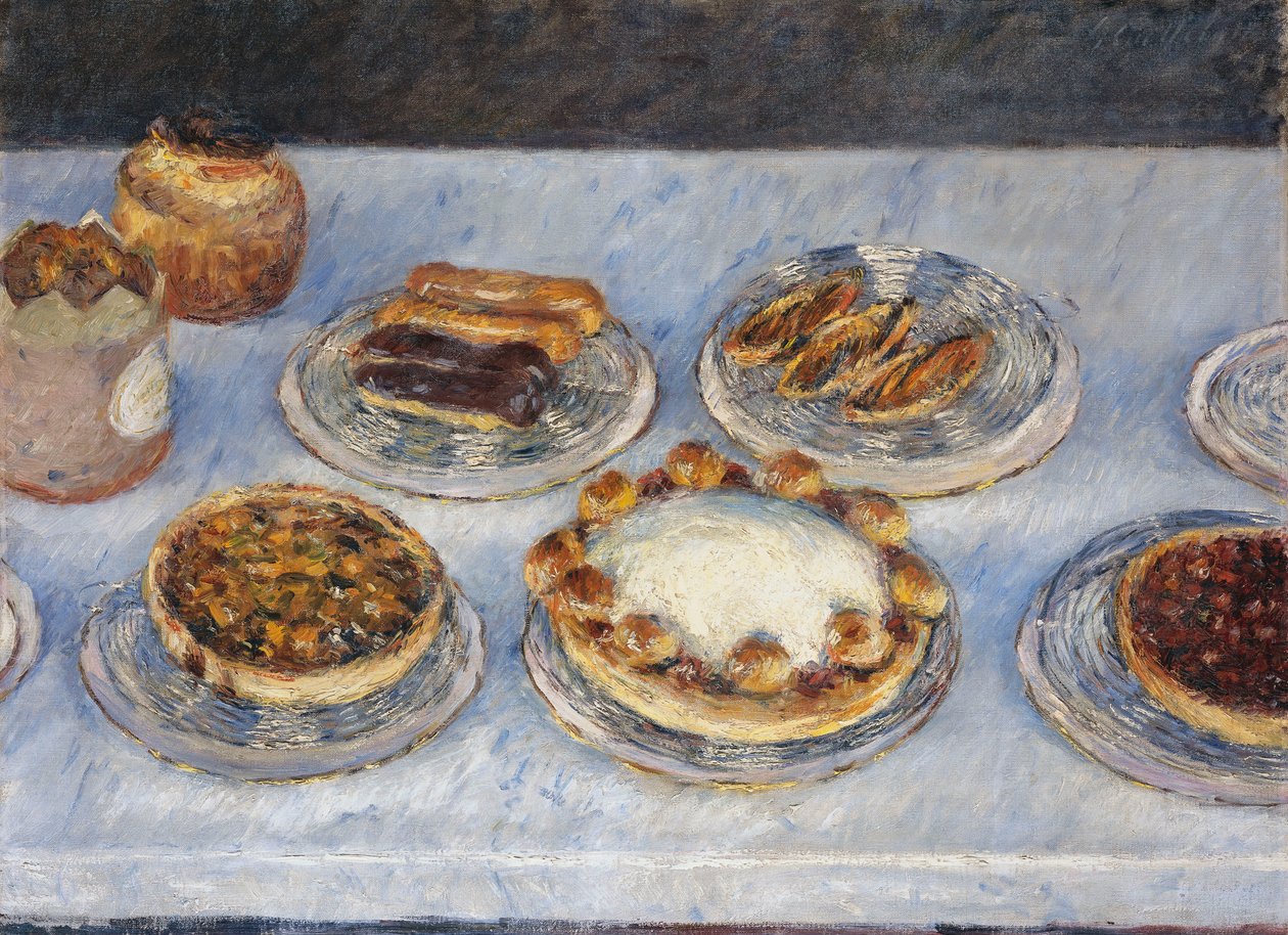 Sütemények, 1881 alkotó: Gustave Caillebotte
