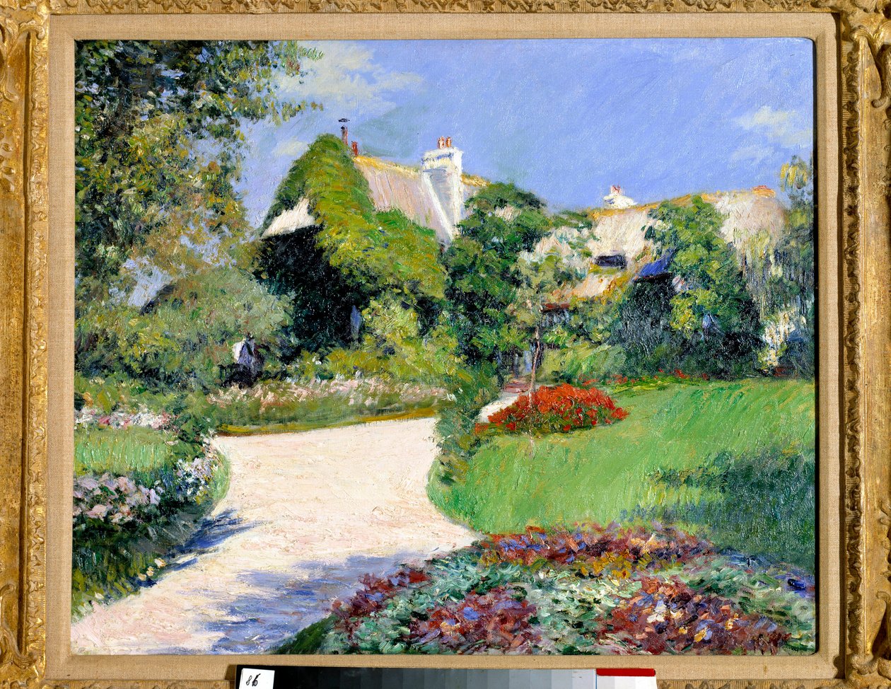 A házikó, Trouville alkotó: Gustave Caillebotte
