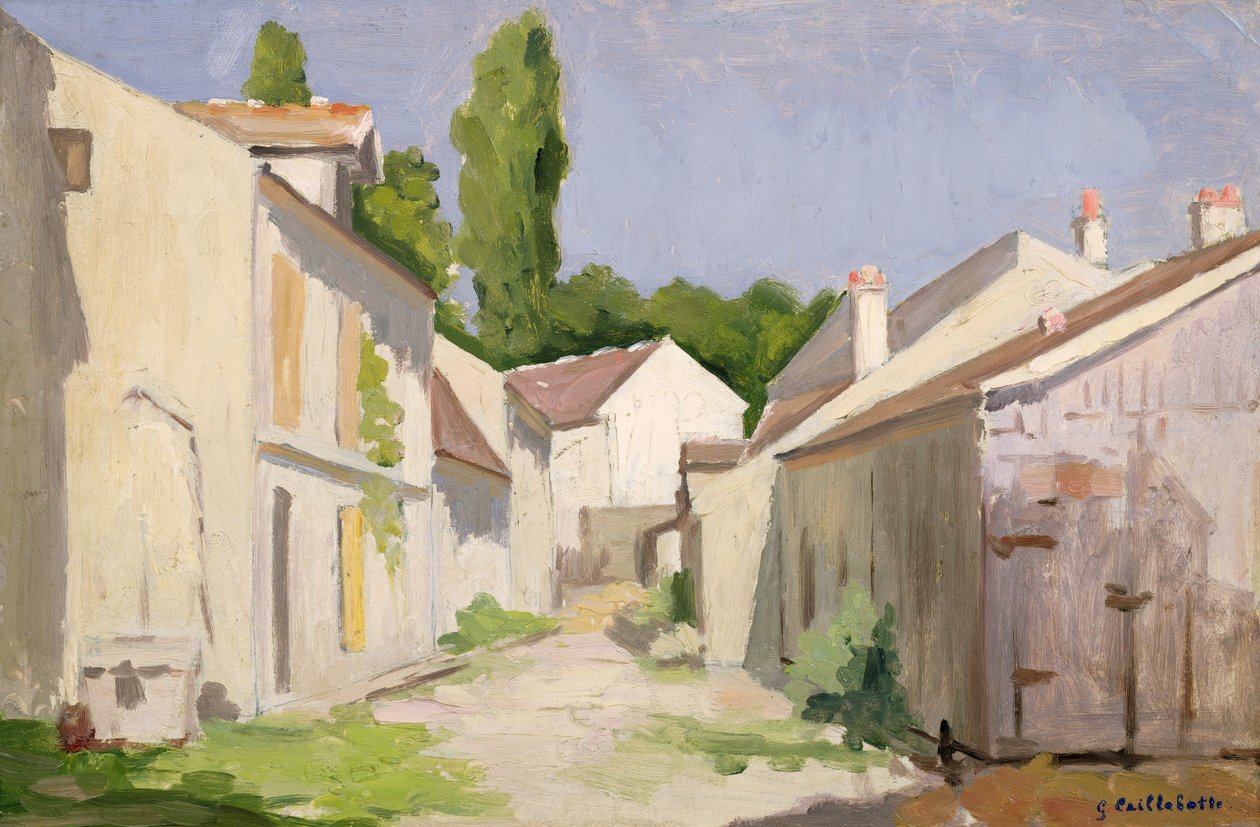 Le Clos des Abbesses, Yerres, Essonne, 1879 előtt alkotó: Gustave Caillebotte