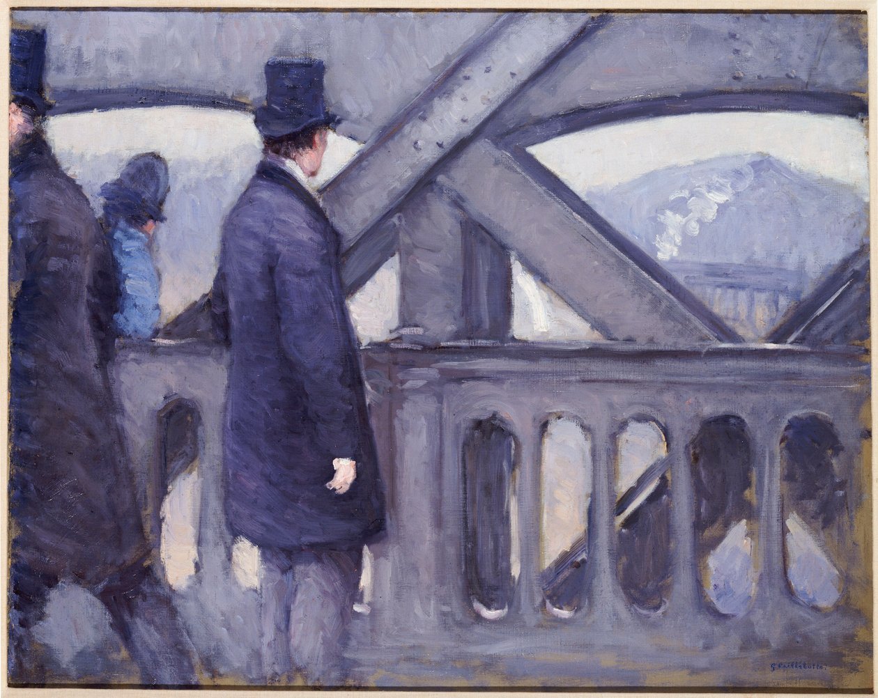 Európa hídja, 1876 alkotó: Gustave Caillebotte
