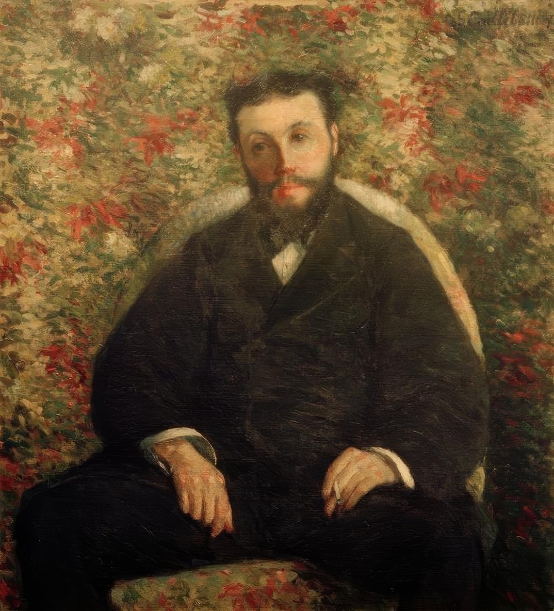 A portré. Cassabois alkotó: Gustave Caillebotte