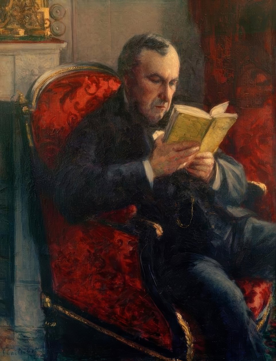 Eugène Daufresne portréja alkotó: Gustave Caillebotte
