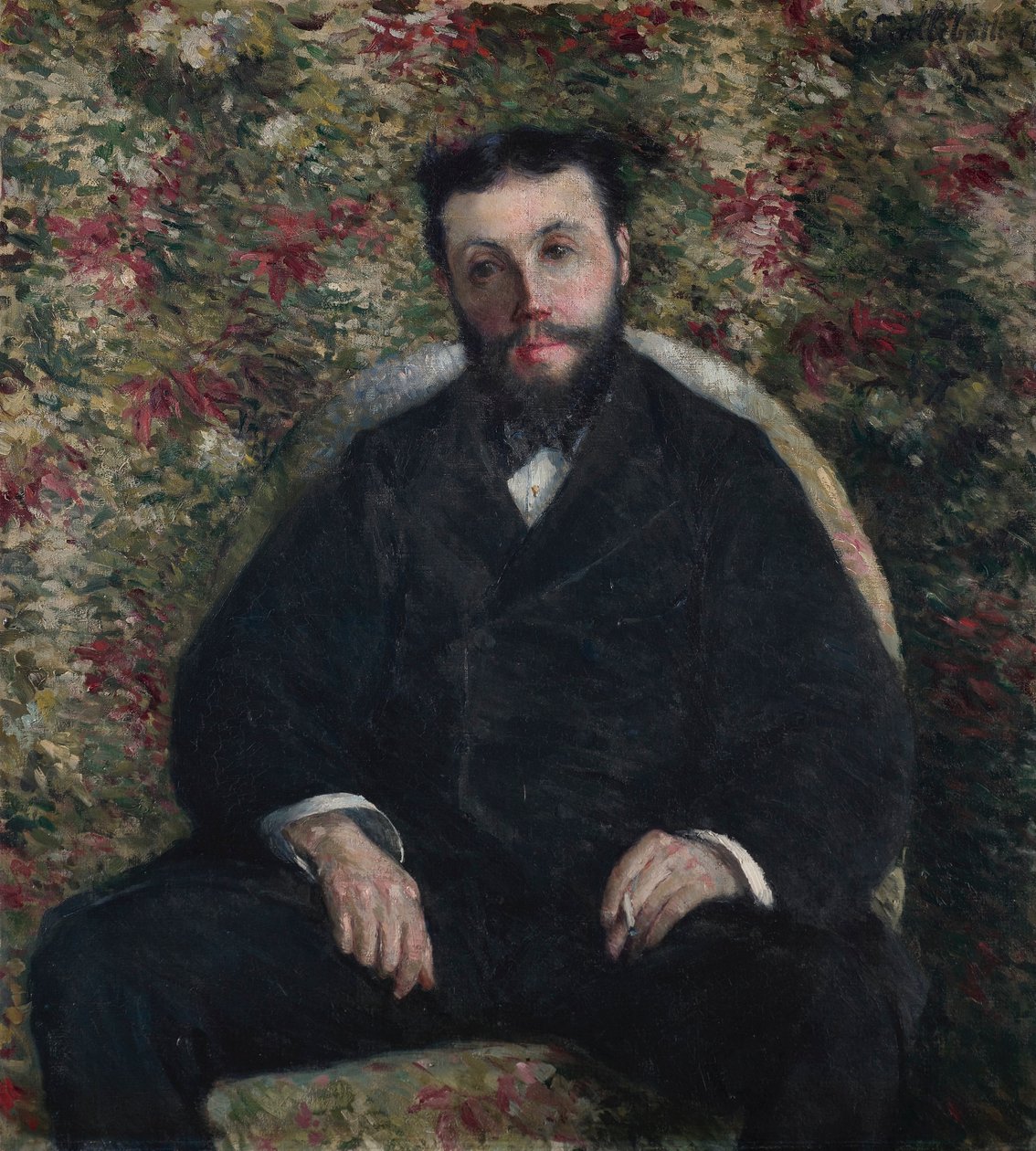 Portré A. Cassabois alkotó: Gustave Caillebotte
