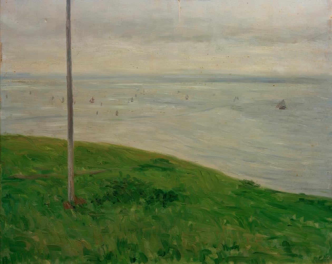 Rét a tenger mellett, Normandia alkotó: Gustave Caillebotte