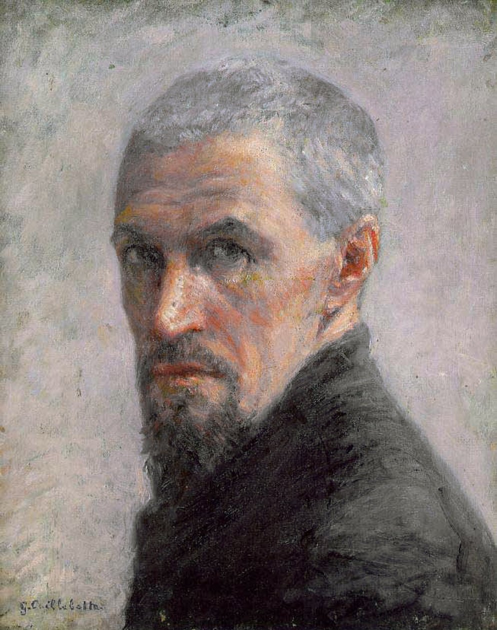 Önarckép, 1889 körül (olaj, vászon) alkotó: Gustave Caillebotte