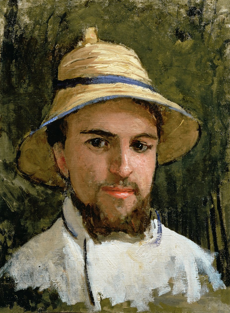 Önarckép Pith sisakkal alkotó: Gustave Caillebotte