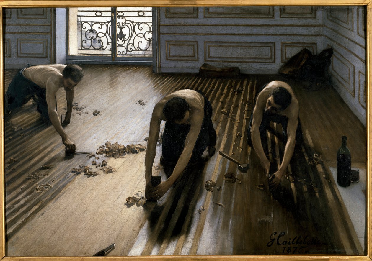 A padlókaparók alkotó: Gustave Caillebotte