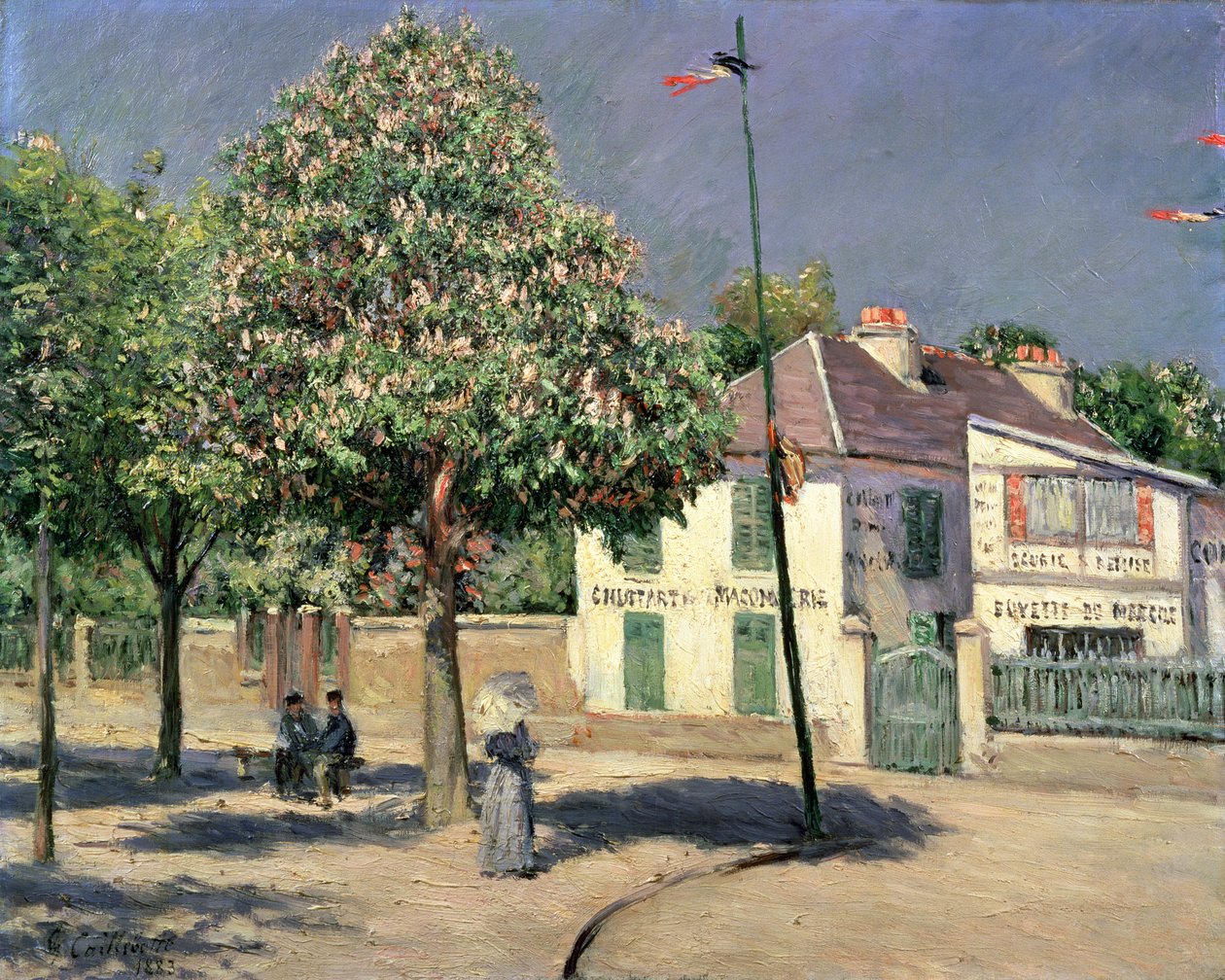 Séta Argenteuilban, 1883 alkotó: Gustave Caillebotte