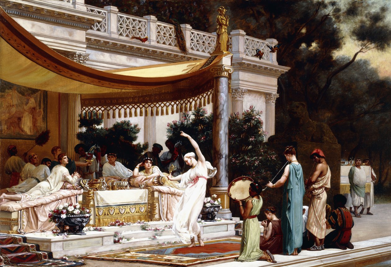 Kellemes órák a Lucullus házban, 1977 alkotó: Gustave Clarence Rodolphe Boulanger