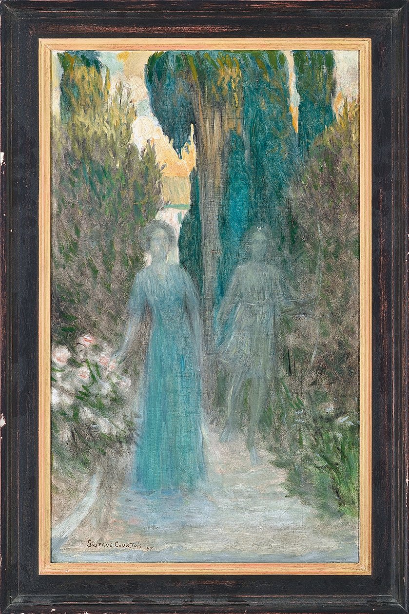 Diana és egy kísérője, 1897 alkotó: Gustave Claude Etienne Courtois