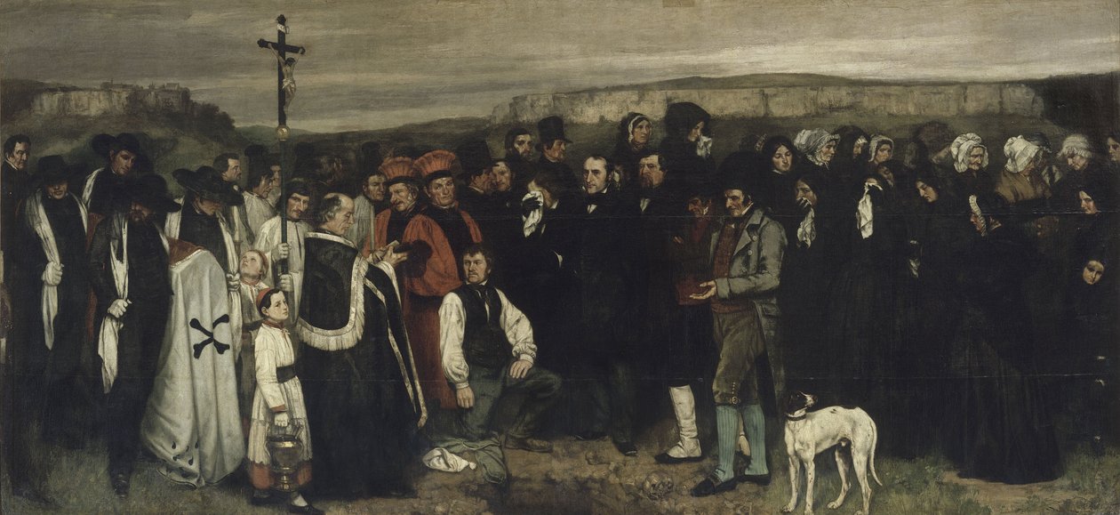 Egy temetés Ornansban Alternatív cím(ek): Emberi alakok festménye, egy ornans-i temetés története Un enterrement à Ornans, dit aussi Tableau de figures humaines, historique d