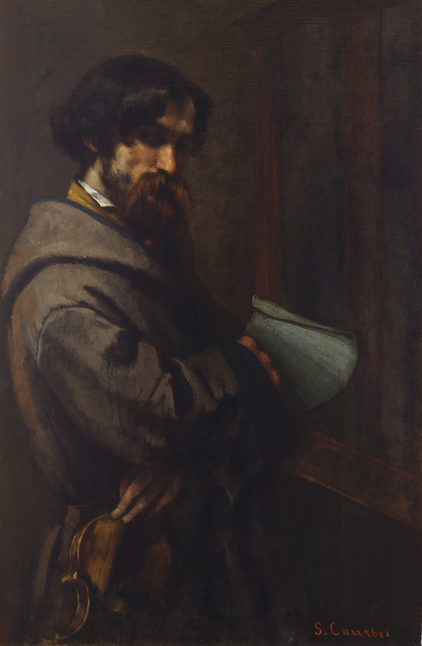 Alphonse Promayet 1822-1872, 1851. alkotó: Gustave Courbet