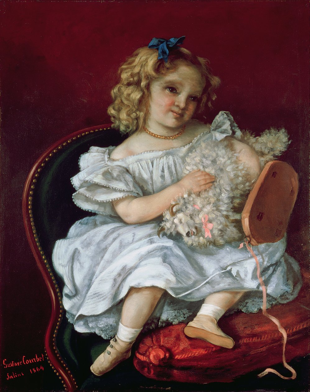 Beatrice Bouvet (szül. 1861) 1864 (olaj, vászon) alkotó: Gustave Courbet