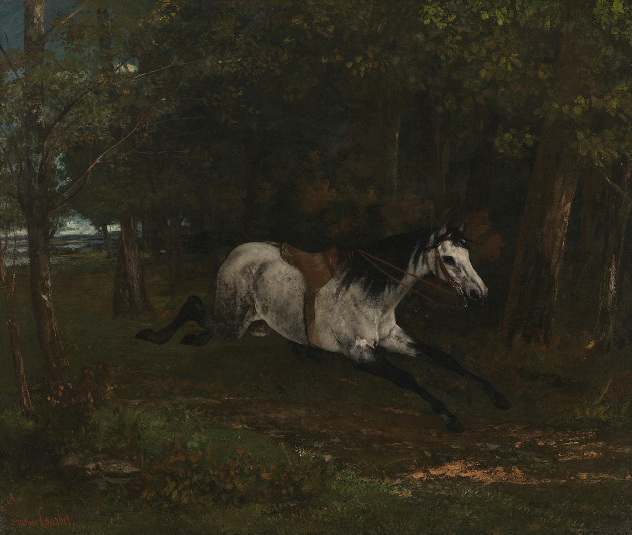 Fáradhatatlan ló alkotó: Gustave Courbet
