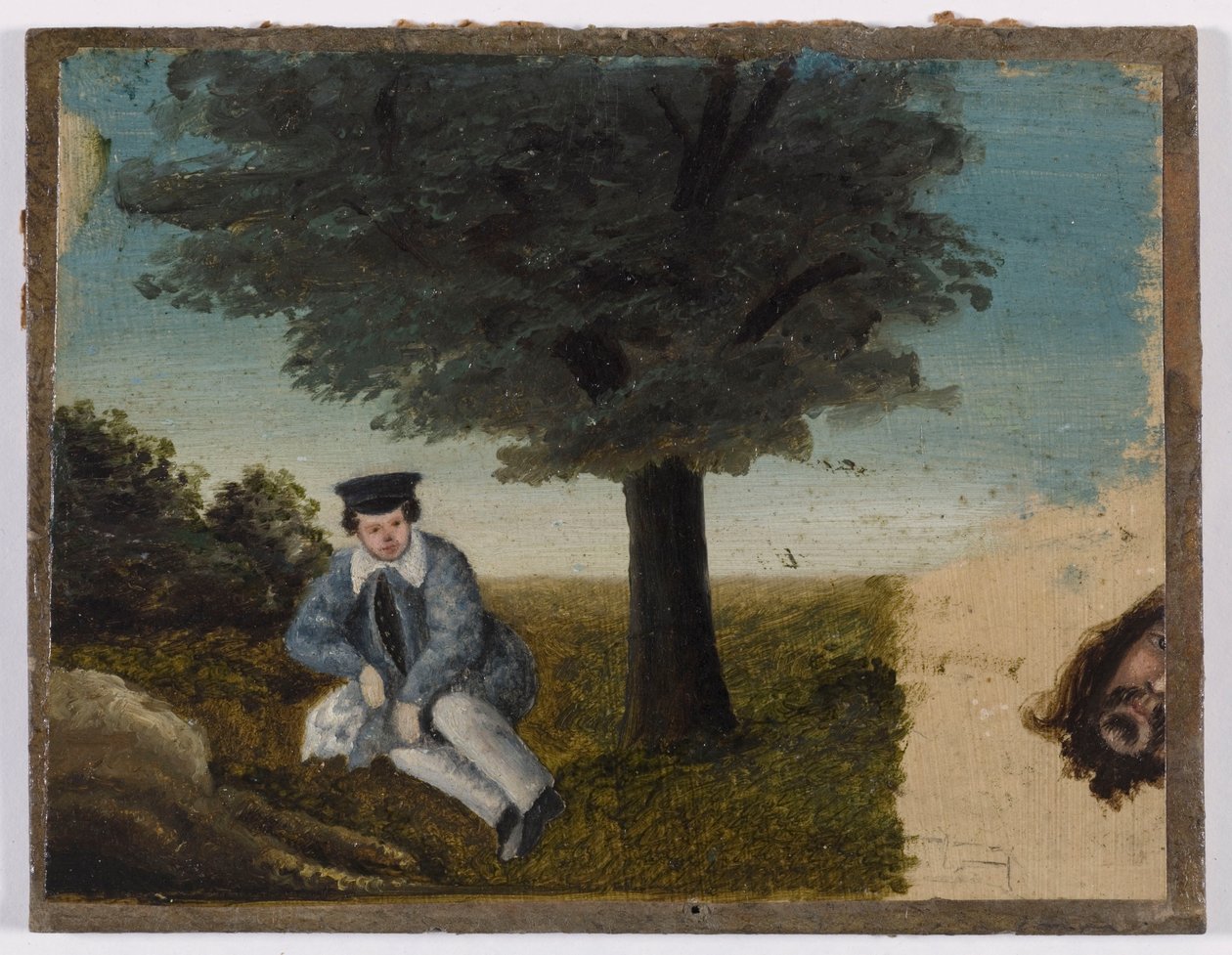 Francia: Autoportrait de Gustave Courbet à l