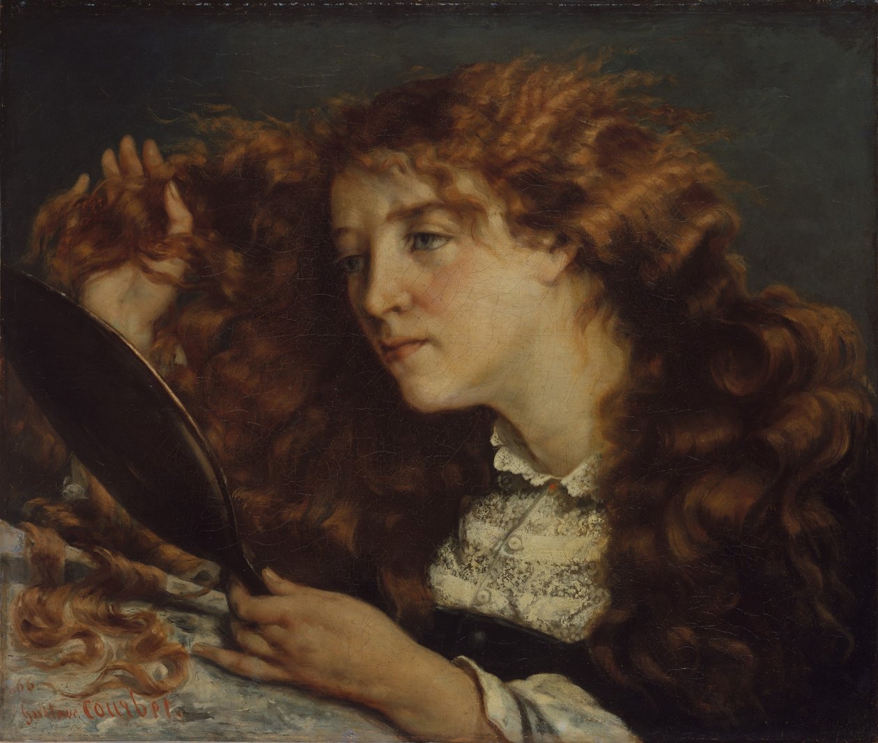 Jo, ír szépség alkotó: Gustave Courbet