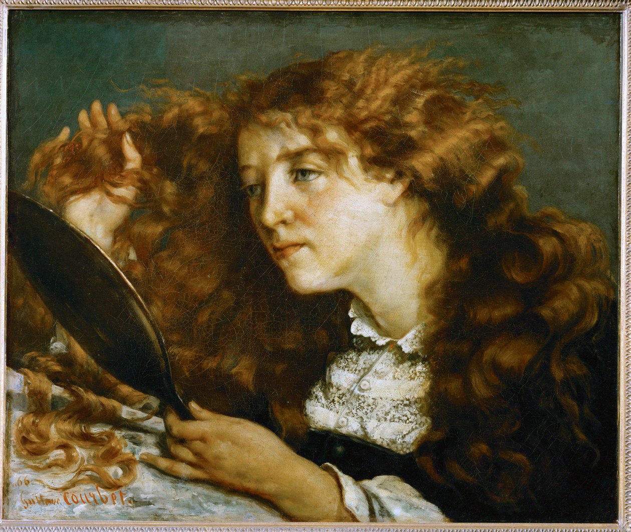 Jo, egy írországi szépség (olaj, vászon) alkotó: Gustave Courbet
