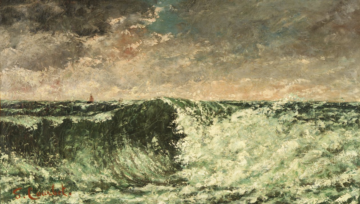 A hullám alkotó: Gustave Courbet