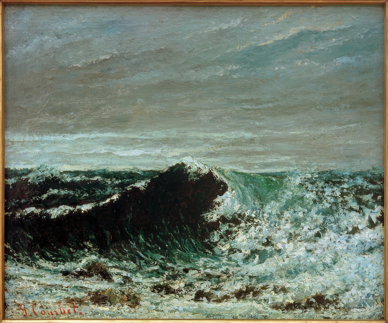 A hullám alkotó: Gustave Courbet