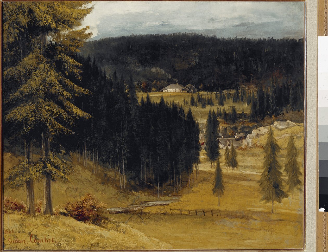 A Pussets farm alkotó: Gustave Courbet