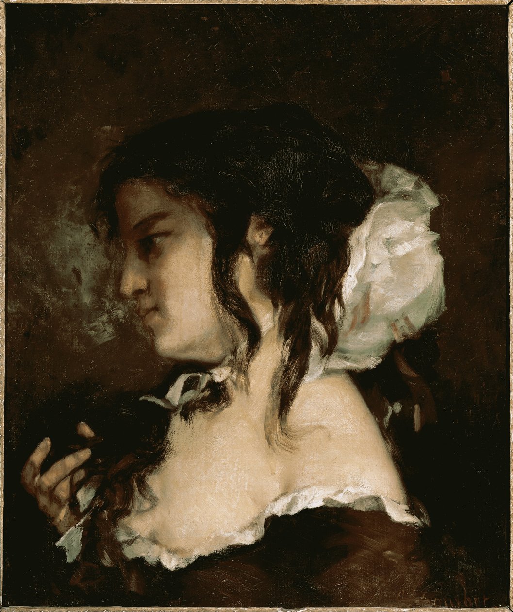 A tükröződés alkotó: Gustave Courbet
