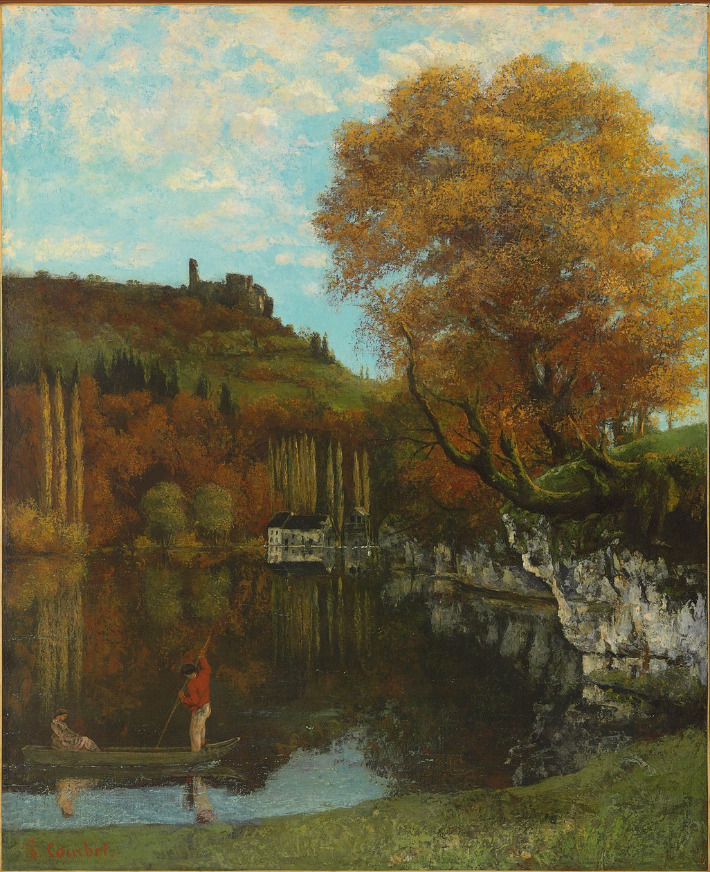 Scey-en-Varais tükre, 1864-68 alkotó: Gustave Courbet