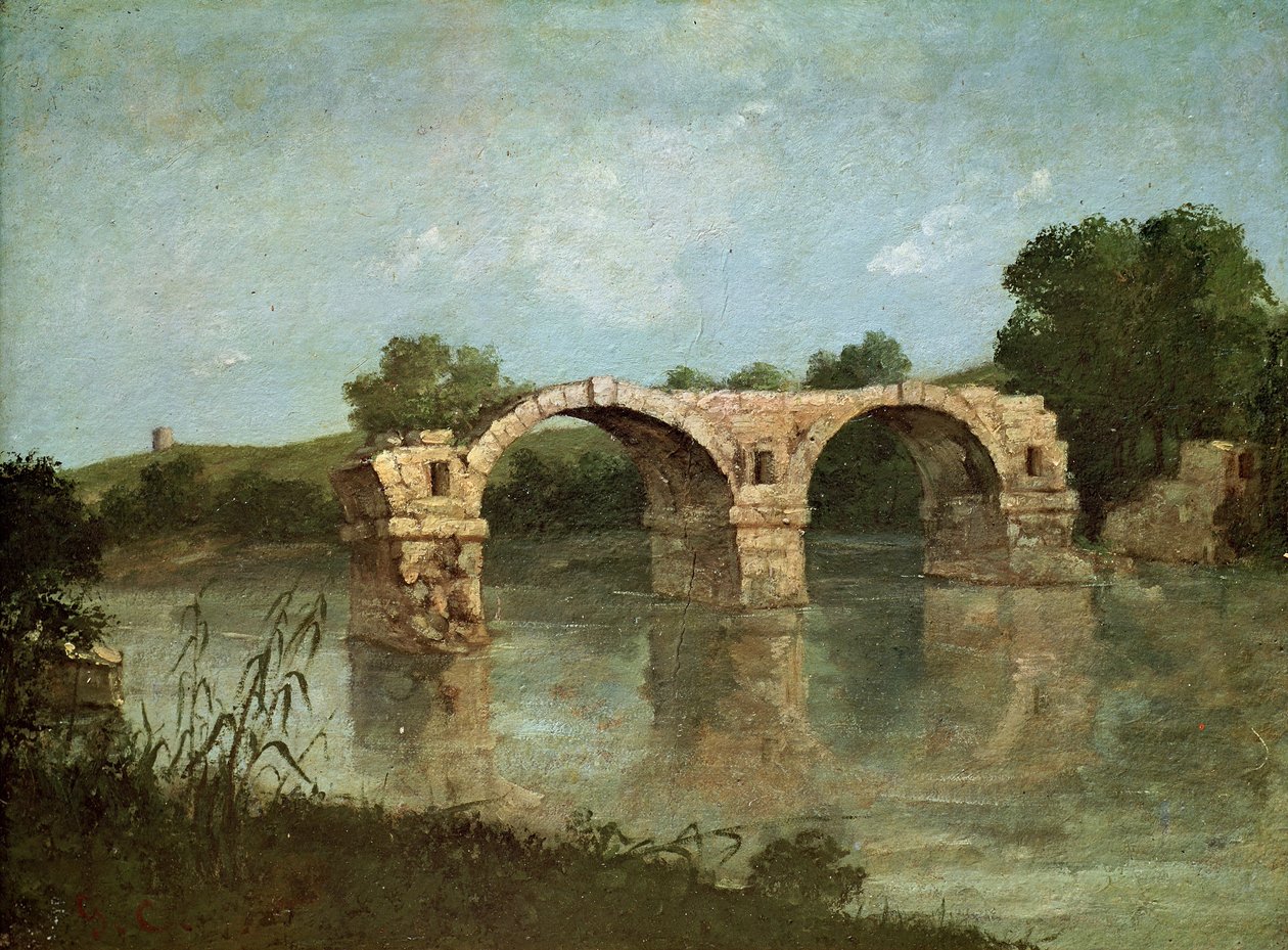 Az Ambrussum híd alkotó: Gustave Courbet
