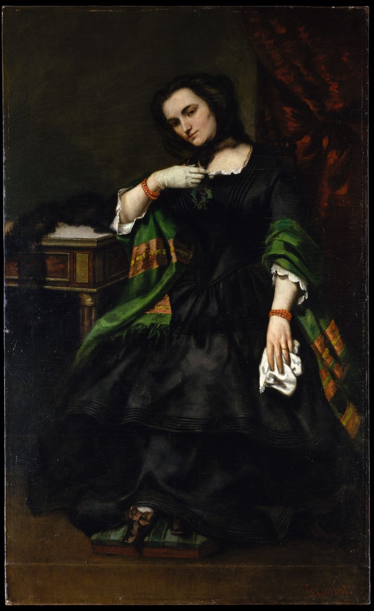 Madame Auguste Cuoq (Mathilde Desportes, 1827-1910) alkotó: Gustave Courbet