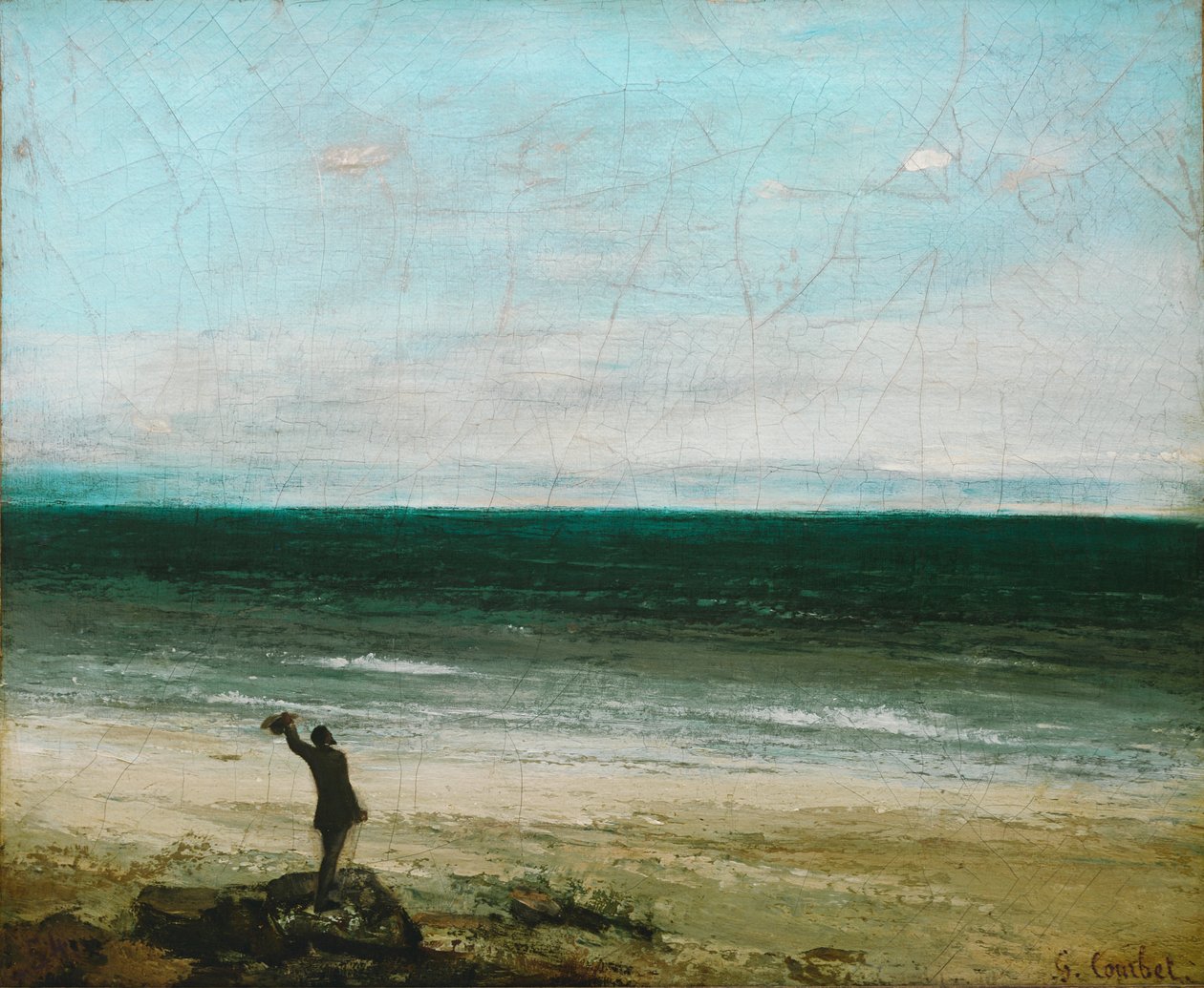 Palavas (olaj, vászon) alkotó: Gustave Courbet
