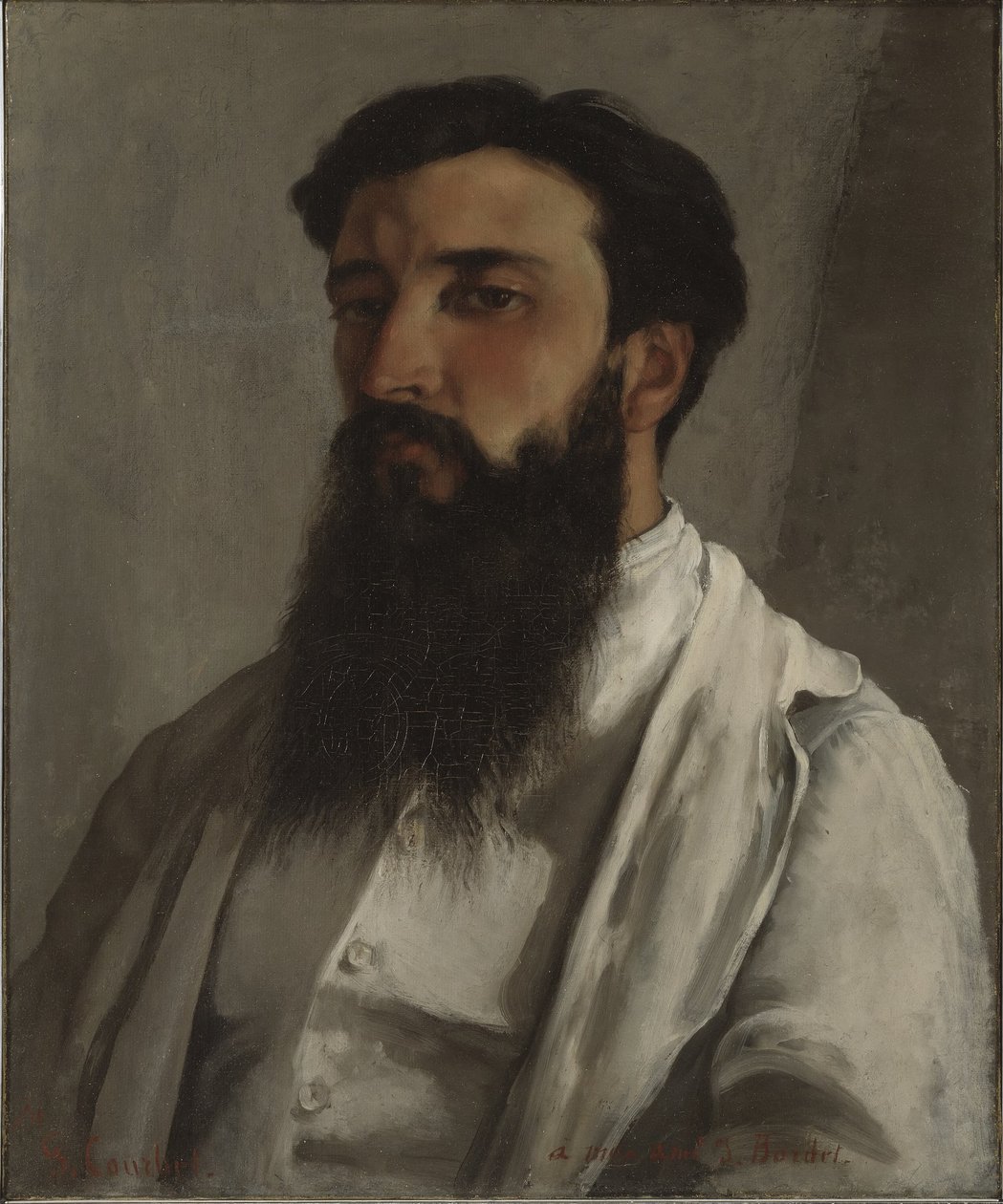Jules Bordet portréja alkotó: Gustave Courbet