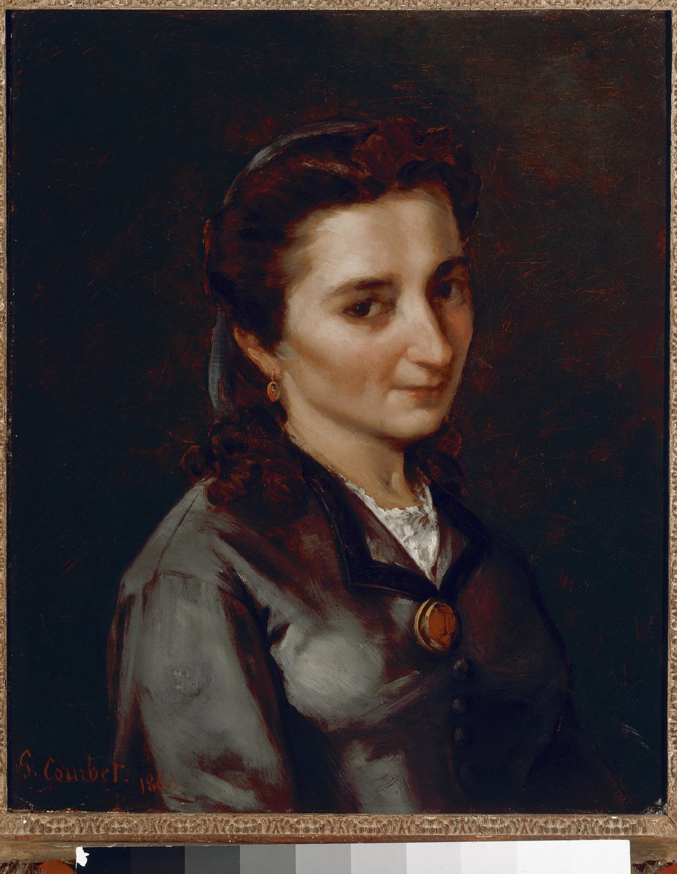 Madame Buchon portréja Gustave Courbet festménye alkotó: Gustave Courbet