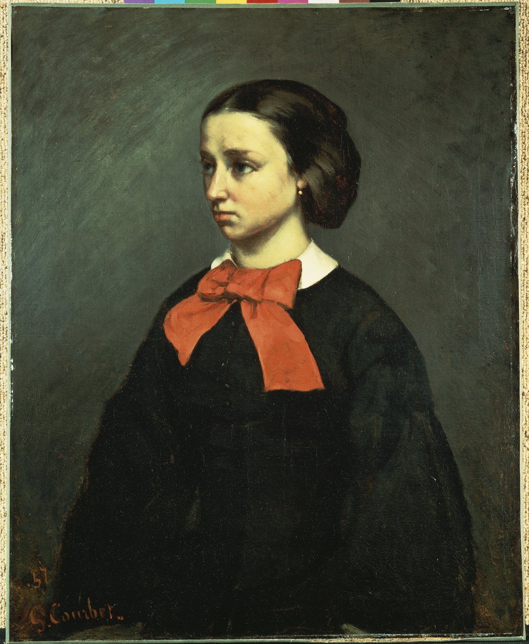 Jacquet kisasszony portréja, 1857 alkotó: Gustave Courbet