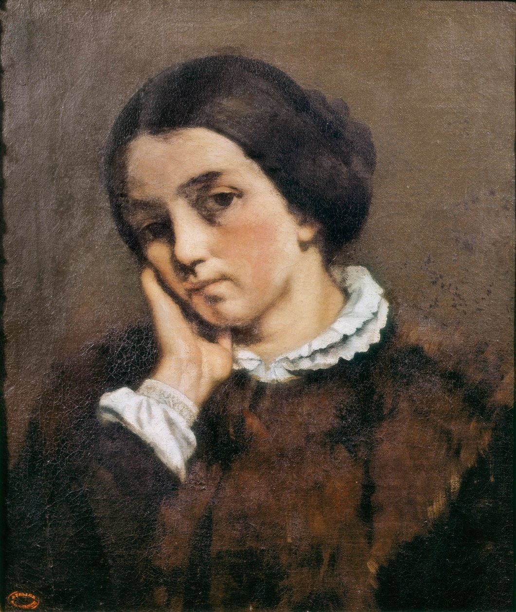 Zelie Courbet portréja, 1846 (olaj, vászon) alkotó: Gustave Courbet